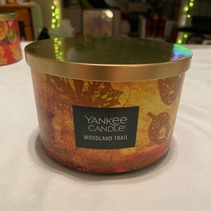 Hard to Find - New 3 Wick Yankee Candle Woodland Trail